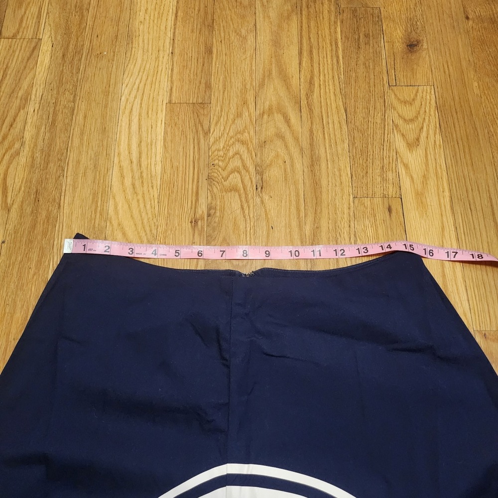 Ralph Lauren Navy A-Line Skirt - Picture 6 of 8